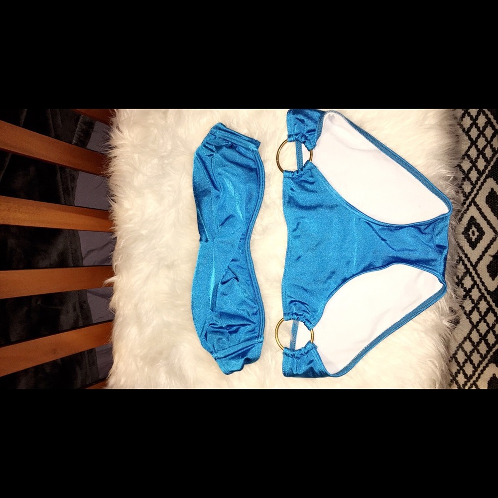 Size small blue bikini